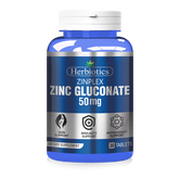 Herbiotics Zinplex Zinc Gluconate 50mg Tablets 30s
